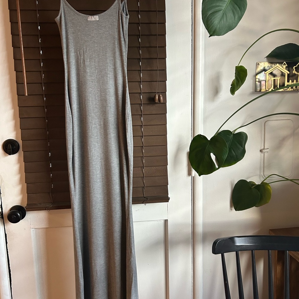 Skims  Gray Maxi Dress